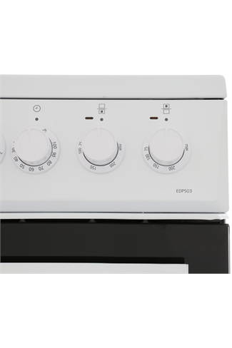 Beko EDP503W 50cm White Double Oven Electric Cooker 