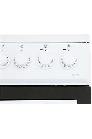 Beko EDVC503W 50cm White Double Oven Electric Cooker 