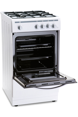 Montpellier MSG50W 50cm White Single Cavity Gas Cooker