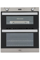 Belling BI702G Stainless Steel Built-Under Gas Double Oven