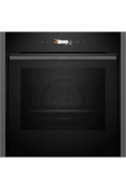 NEFF B54CR31G0B Graphite Built-In Electric Double Oven With Slide & Hide