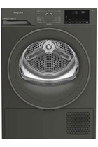 Hotpoint CHD93MGGUK Graphite 9kg Freestanding Heat Pump Tumble Dryer with PetHairCare