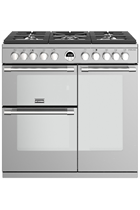 Stoves Sterling S900DF 90cm Stainless Steel Dual Fuel Range Cooker