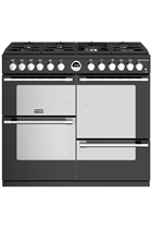 Stoves Sterling S1000DF 100cm Black Dual Fuel Range Cooker