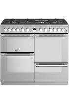 Stoves Sterling S1000DF 100cm Stainless Steel Dual Fuel Range Cooker