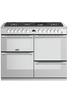 Stoves Sterling S1100DF 110cm Stainless Steel Dual Fuel Range Cooker