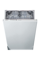 Indesit DSIE2B10UKN Integrated White Slimline 10 Place Settings Dishwasher