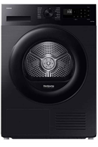 Samsung DV90CGC0A0ABEU Black Series 5 9kg Heat Pump Tumble Dryer with OptimalDry & SmartThings
