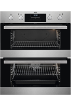AEG DUB331110M Stainless Steel Built-Under Electric Double Oven