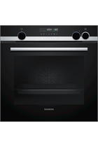 Siemens iQ500 HR578G5S6B Stainless Steel Pyrolytic addedSteam Built-In Electric Single Oven with roastingSensor