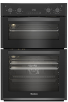 Blomberg RODN9202DX Dark Steel Built-in Electric Double Oven