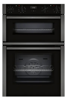 NEFF N50 U1ACE2HG0B Black Built-In Electric Double Oven