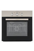 Culina UBEFMM613 Black & Stainless Steel Shallow Depth Built-in Electric Single Oven