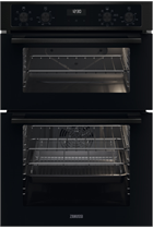 Zanussi ZKCNA4K1 Black Built-In Electric Double Oven