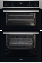 Zanussi ZKCNA4X1 Stainless Steel Built-In Electric Double Oven