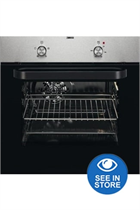 Zanussi ZZB30401XK Stainless Steel Built-In Electric Single Oven