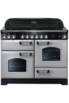 Rangemaster Classic Deluxe CDL110ECRP/C 110cm Royal Pearl Electric Range Cooker with Ceramic Hob
