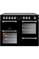 Leisure Cookmaster CK100C210K 100cm Black Electric Range Cooker with Ceramic Hob