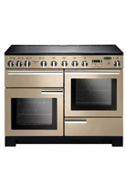 Rangemaster Professional Deluxe PDL110EICR/C 110cm Cream Electric Range Cooker with Induction Hob