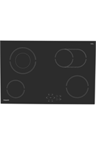 Hotpoint HR724BH 77cm Black Built-In Ceramic Hob