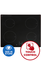 Montpellier INT61-13A 60cm Black Plug & Play Induction Hob