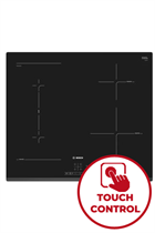 Bosch Serie 4 PWP631BF1B 60cm Black Built-In Induction Hob