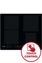 Hotpoint TS5760FNE 59cm Black Built-In Induction Hob