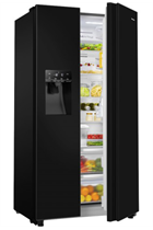 Hisense RS694N4TBE 535L Black American Style Fridge Freezer