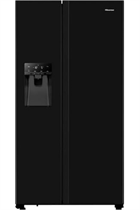 Hisense RS694N4TBF 610L Black American Fridge Freezer