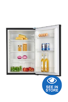 Keg KS135LV2-BK 55cm Black Undercounter Larder Fridge 