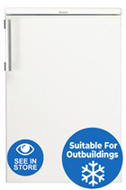 Blomberg FNE1531P 55cm White Frost Free Undercounter Freezer