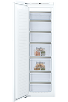 NEFF N70 GI7813EF0G Integrated 56cm White Tall Frost Free Freezer