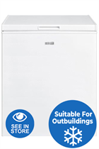 Haden HC142L 73cm White 142L Chest Freezer 