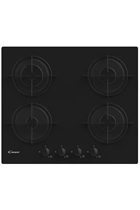 Candy CVW6BB 60cm Black Built-In Gas Hob