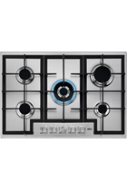 AEG HGB75400SM 74cm Stainless Steel Built-In Gas Hob