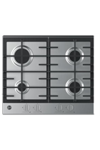 Hoover HHG6BRK3X 60cm Stainless Steel Built-In Gas Hob