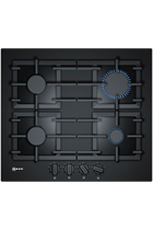 NEFF N70 T26CS49S0 59cm Black Built-In Gas Hob