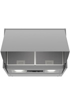 NEFF N30 D61MAC1X0B Silver 60cm Integrated Cooker Hood