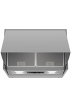 NEFF N30 D64MAC1X0B Silver 60cm Integrated Cooker Hood