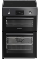 Blomberg HIRN651N 60cm Anthracite Double Oven Electric Cooker