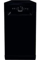 Hotpoint HSFE1B19BUKN Black Slimline 10 Place Settings Dishwasher