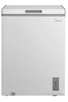 Midea MDRC211FZE01 White 143L Static Chest Freezer