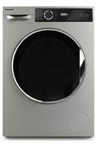 Montpellier MWM814BLS 8kg 1400RPM Washing Machine in Silver - BLDC Motor