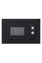 Montpellier MWBI20BK Built-In Black 800W 20L Microwave