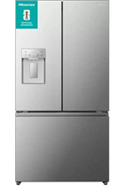 Hisense RF815N4SESE 634L Silver American Style Total No Frost Fridge Freezer