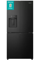Hisense RQ5P470SYFD 483L Black Total No Frost American Fridge Freezer