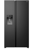 Hisense RS5P528STBE 528L American Side By Side Fridge Freezer Black