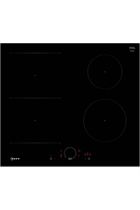 NEFF T56FHS1L0 60cm Black Built-In Induction Hob