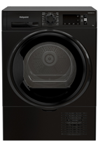 Hotpoint H3D91BUK Black 9kg Condenser Dryer