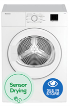 Blomberg LTA09020W White 9kg Vented Tumble Dryer